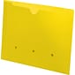 Medical Arts Press® Colored End-Tab Pockets; No Flaps, Yellow, 50/Box