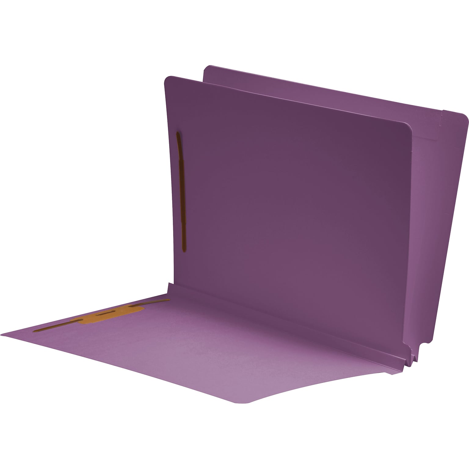 Medical Arts Press® Classification Colored End-Tab Folders; 1 Divider, Lavender, 25/Box