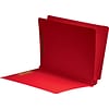 Medical Arts Press® Classification Colored End-Tab Folders; 1 Divider, Red, 25/Box