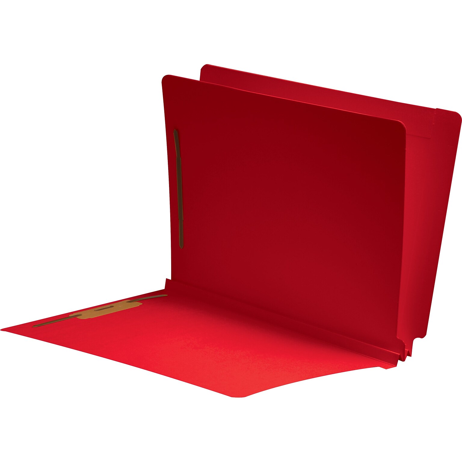 Medical Arts Press® Classification Colored End-Tab Folders; 1 Divider, Red, 25/Box