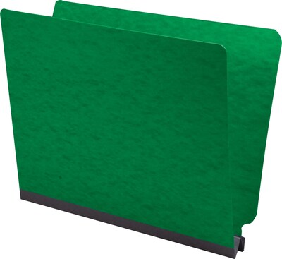 Medical Arts Press® End-Tab Tuf-Files; Standard- No Fastener, 2, Green,  25/Box