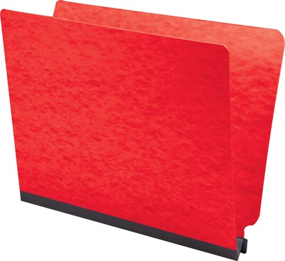 Medical Arts Press® End-Tab Tuf-Files; Standard- No Fastener, 2, Red, 25/Box