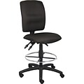 Boss® Multi-Function Fabric Drafting Stool; Black