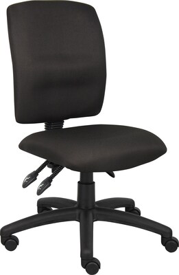 Boss Multi-Function Fabric Task Chair, Black (B3035-BK)