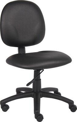 Boss Diamond Task Chair In Caressoft, Black (B9090-CS)