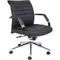 Boss Executive Mid Back Ribbed Chair