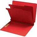 Medical Arts Press® End-Tab Tuf-Files; Standard- 2 Divider, 2, Red, 75/Box