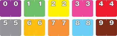 Medical Arts Press® Numeric Labels; Starter Set