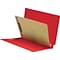 Medical Arts Press® Economy Mylar-Spine Classification Folders; 14 pt, Red, 40/Box