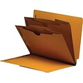 Medical Arts Press® End-Tab Tuf-Files; Divider- 2-Pocket Divider, 2 1/4, Yellow, 10/Box