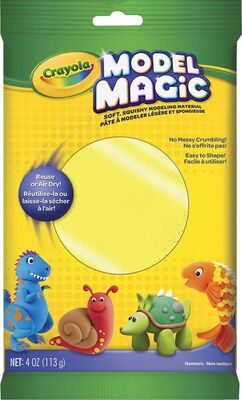 Model Magic Modeling Material, 1 Each, Neon Yellow
