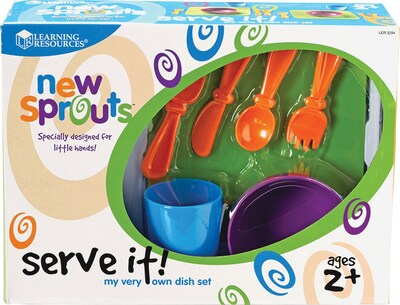 New Sprouts, Serve it! My Very Own Dish Set