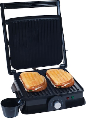 Chef Buddy 1400 W Large Non-Stick Grill and Panini Press