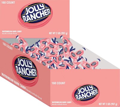 JOLLY RANCHER Hard Candy in Watermelon Flavor, 160/BX (209-00208)