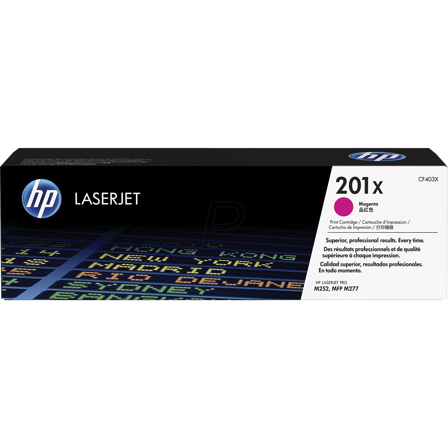 HP 201X Magenta High Yield Toner Cartridge (CF403X)