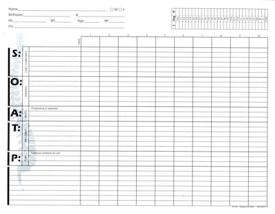 Medical Arts Press® Chiropractic Forms; Travel Card