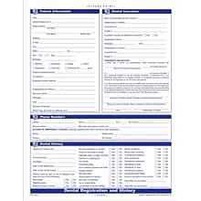 Medical Arts Press® Dental Registration and History Form