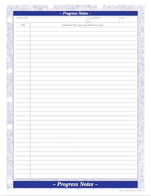 Medical Arts Press® Progress Notes; Purple FormFamily™