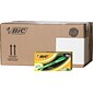 BIC Brite Liner Stick Highlighters, Chisel Tip, Fluorescent Green, 216/Carton (BL11GRNCT)