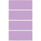 See-Thru Full Color Label Protectors, Lavender