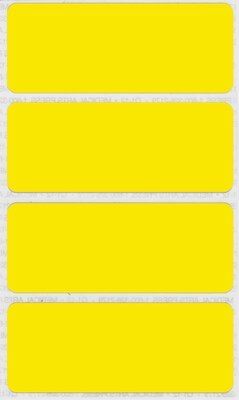 See-Thru Full Color Label Protectors, Yellow