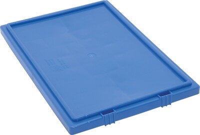 Quantum Storage Systems Stack and Nest Tote Lid, Blue, 6/Ct (Lid201-B)