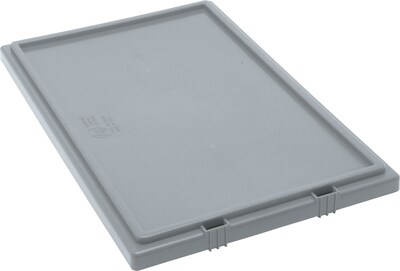 Quantum Storage Systems Stack and Nest Tote Lid, Green, 3/Ct (Lid241-G)
