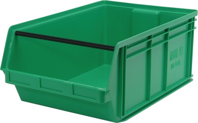 Quantum Storage Systems Magnun Series Bin, 29 x 18 3/8 x 11 7/8, Green (Qms743-Gn)