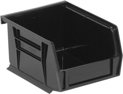 Quantum Storage Systems Conductive Ultra Series Stand and Hang Bin, 5-3/8 x 4-1/8 x 3, 24/Ct (Qus210c0)