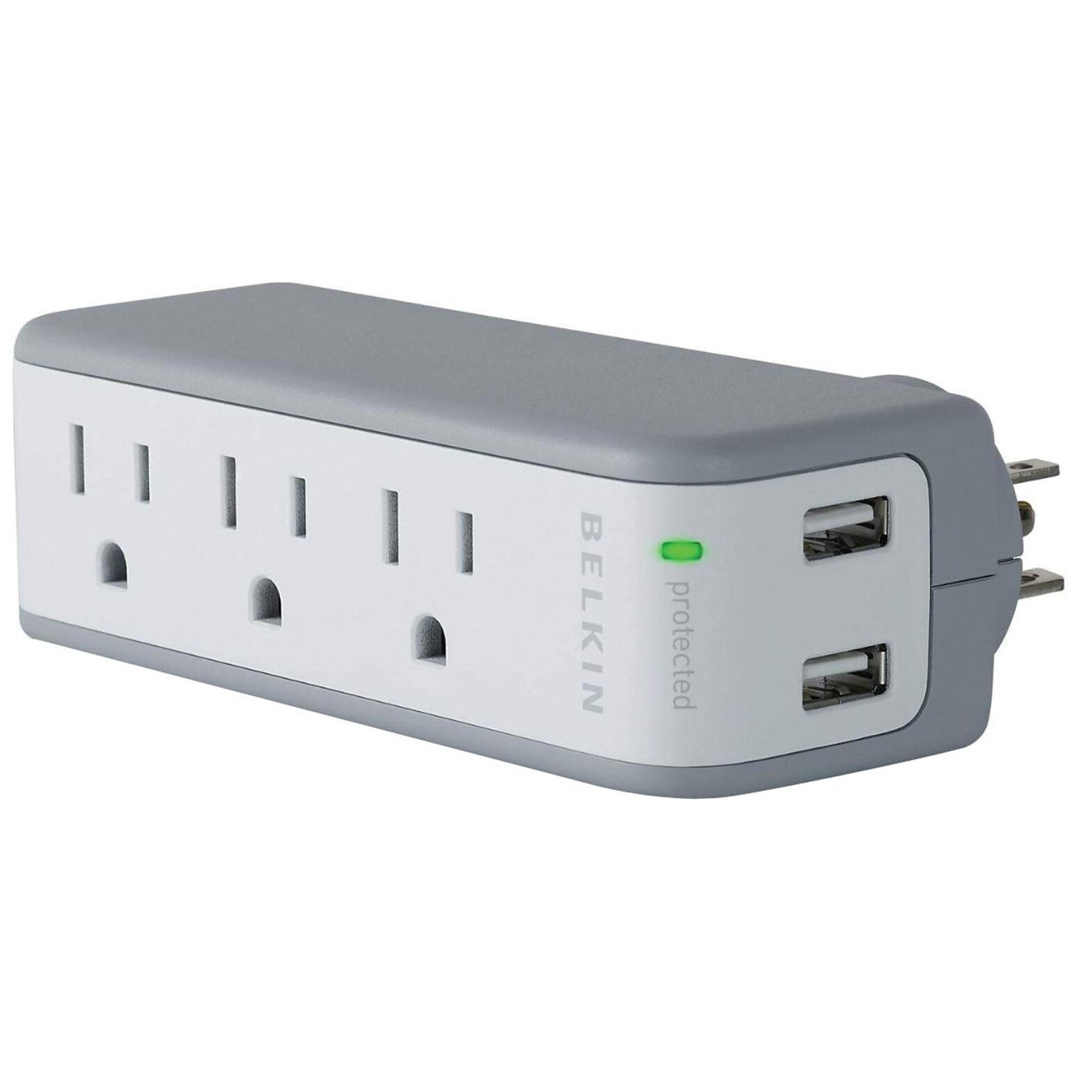 Belkin 3 Outlet Surge Protector, 918 Joules (BST300BG)