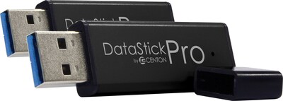 Centon DataStick Pro USB 3.0 Flash Drive; 64GB, 2-pack
