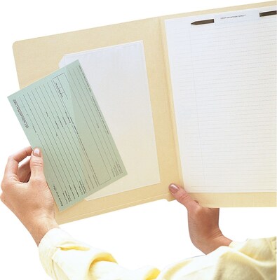 Medical Arts Press® Lightweight Poly Pockets, Inside: 6x4, Outside: 7x4-3/4