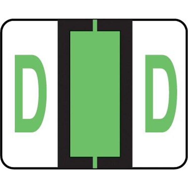 Medical Arts Press® TAB® Products Compatible Alpha Binder Sheet Style Labels, Letter D