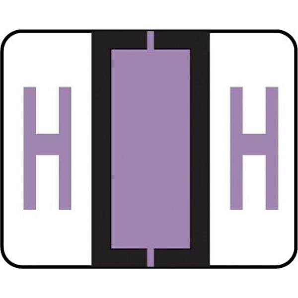 Medical Arts Press® TAB® Products Compatible Alpha Roll Labels,  Letter H