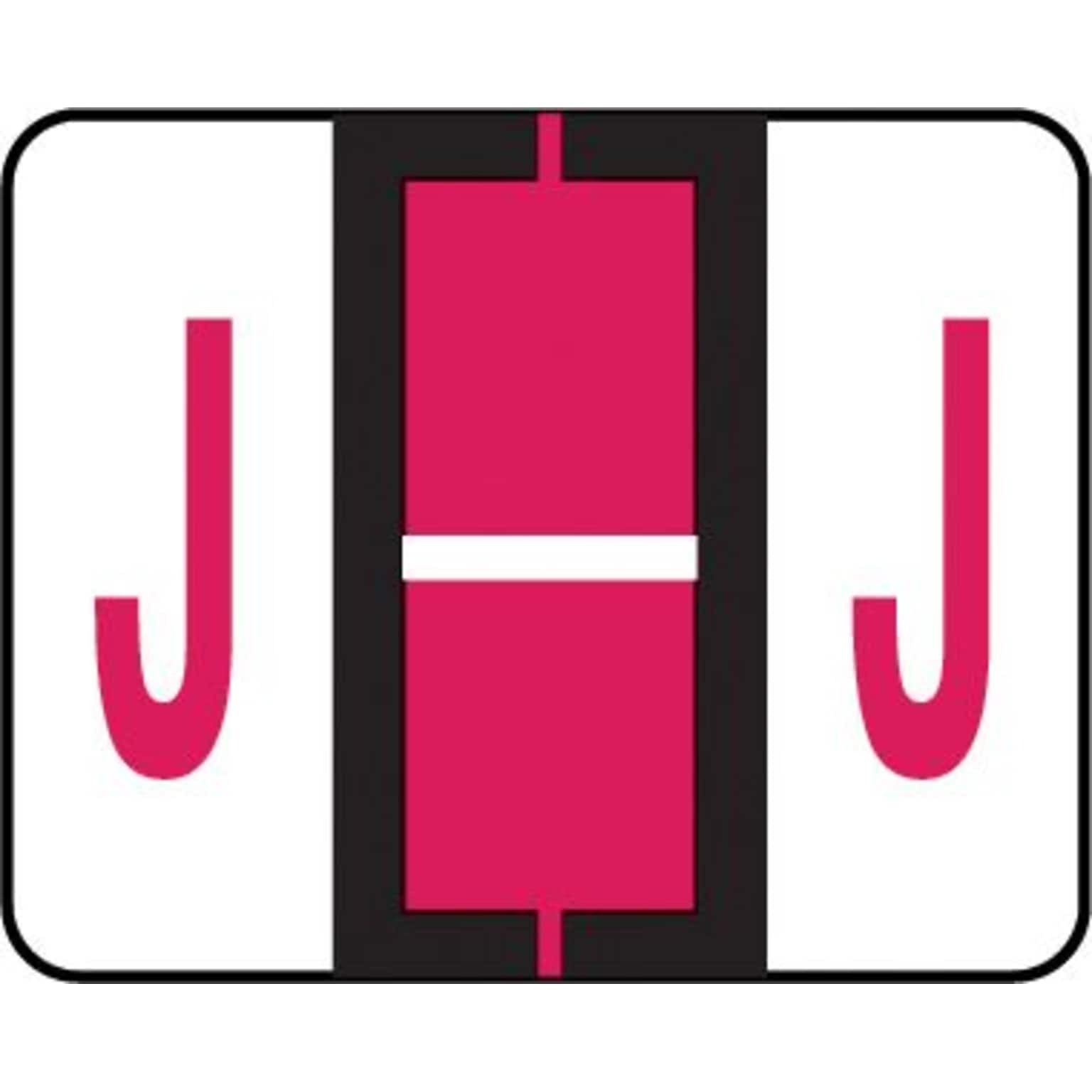 Medical Arts Press® TAB® Products Compatible Alpha Roll Labels, Letter J
