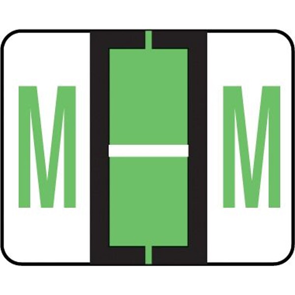 Medical Arts Press® TAB® Products Compatible Alpha Roll Labels, Letter M