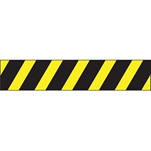 Accuform Plastic Barricade/Perimeter Tape, (BLACK/YELLOW STRIPES), 3 x 1000-ft (MPT142)