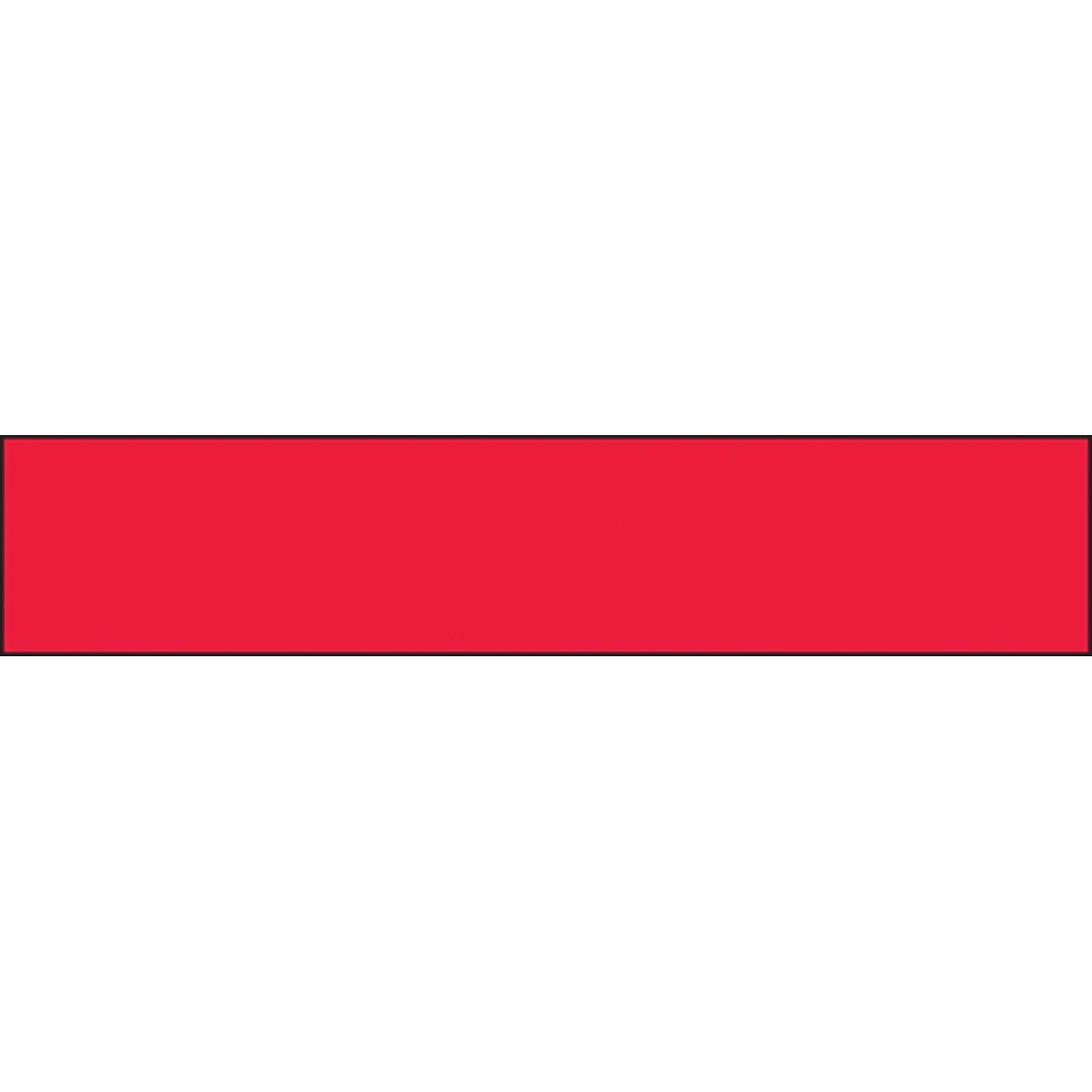 Accuform Plastic Barricade/Perimeter Tape, (BLANK RED), 3 x 1000-ft (MPT200BLNKR)