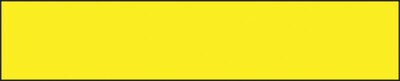 Accuform Plastic Barricade/Perimeter Tape, (BLANK YELLOW), 3 x 1000-ft (MPT200BLNKY)