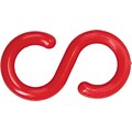 ACCUFORM SIGNS® S-Hook, Accessory For Linking and Unlinking Separate Lengths of Plastic Chain, Red