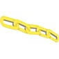 Accuform Plastic Chain for Use with BLOCKADE Stanchion Posts, 100', Yellow (PRC211YL)