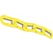 ACCUFORM SIGNS® Plastic Chain for Use with BLOCKADE Stanchion Posts, 100-ft, Yellow, Each