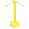 ACCUFORM SIGNS® BLOCKADE Stanchion Post, Standard Yellow, Each