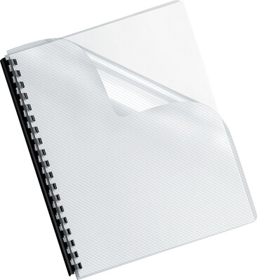 Fellowes Futura Presentation Cover, 8.5 x 11, Lined, 25/Pack (5224401)