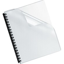 Fellowes Futura Presentation Cover, 8.5 x 11, Lined, 25/Pack (5224401)