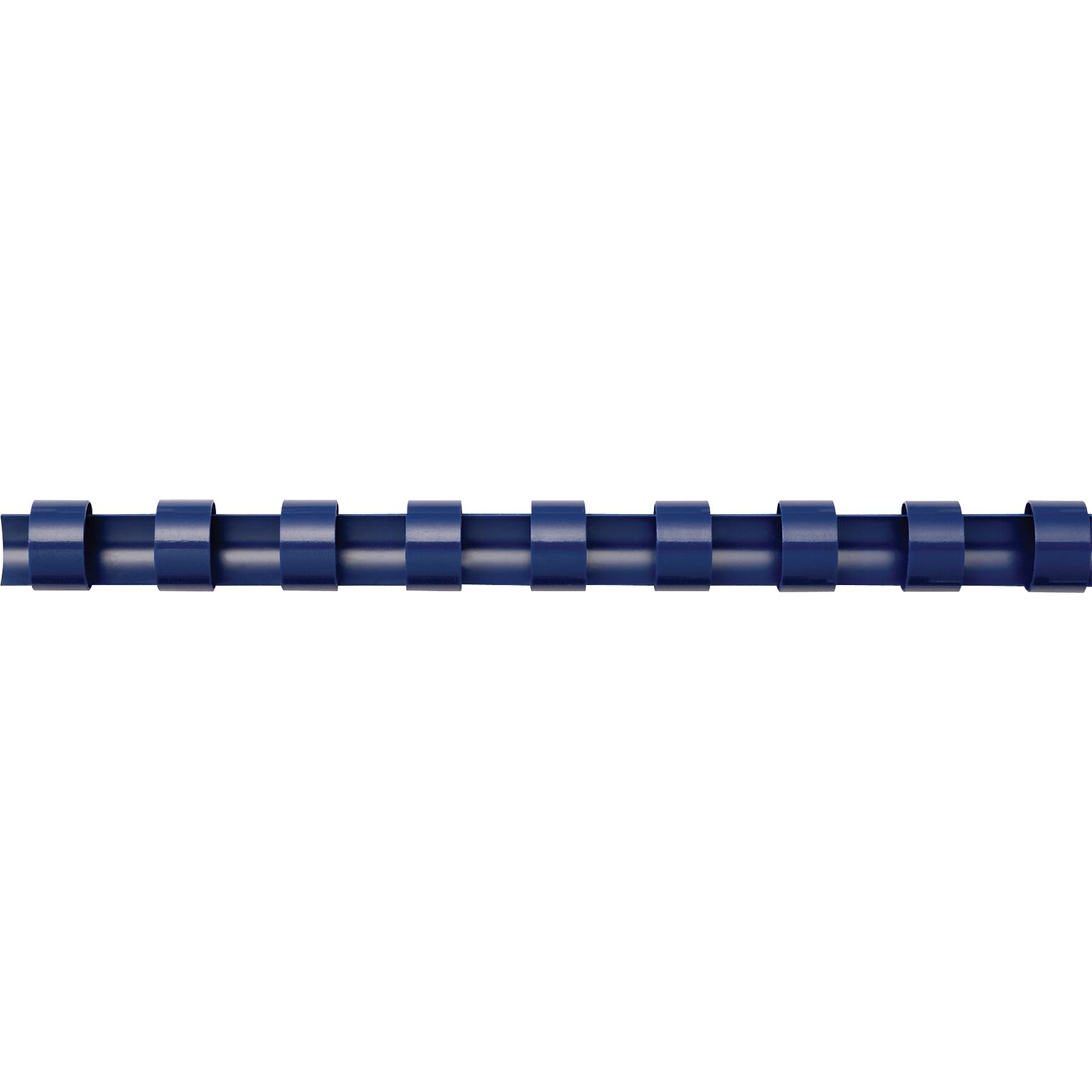 Fellowes Plastic Binding Combs, Navy, 3/4 Diameter, 150 Sheets, 100 Pack (52392)