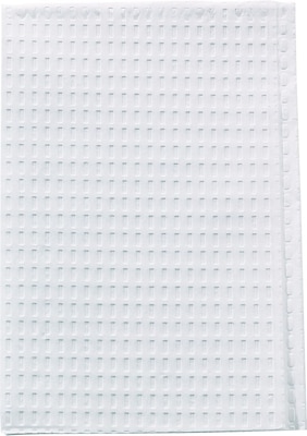 TIDI® Bib Towels; 13 x 18", White, 500/Carton