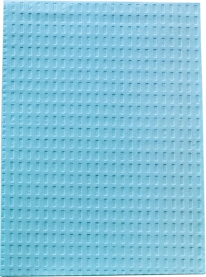 TIDI® Bib Towels; 13 x 18, Blue, 500/Carton