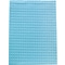 TIDI® Bib Towels; 13 x 18, Blue, 500/Carton