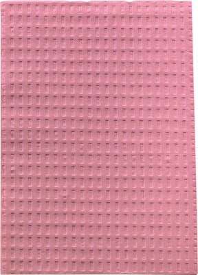 TIDI® Bib Towels; 13 x 18, Mauve, 500/Carton